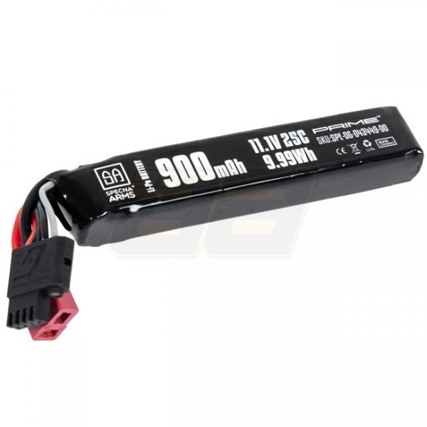 Specna Arms x Gens Ace 11.1V 900mAh 25C Li-Po Battery G-Tech - Large Deans