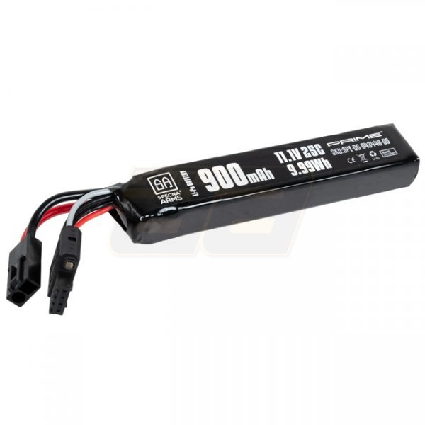 Specna Arms x Gens Ace 11.1V 900mAh 25C Li-Po Battery G-Tech - Small Tamiya