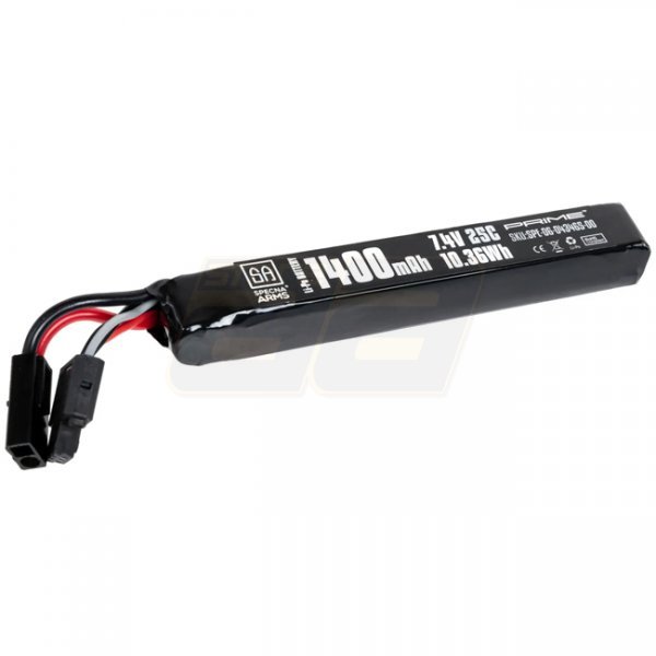Specna Arms x Gens Ace 7.4V 1400mAh 25C Li-Po Battery G-Tech - Small Tamiya