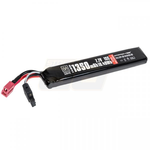 Specna Arms x Gens Ace 7.7V 1350mAh 15C Li-Po Battery High Voltage G-Tech - Large Deans