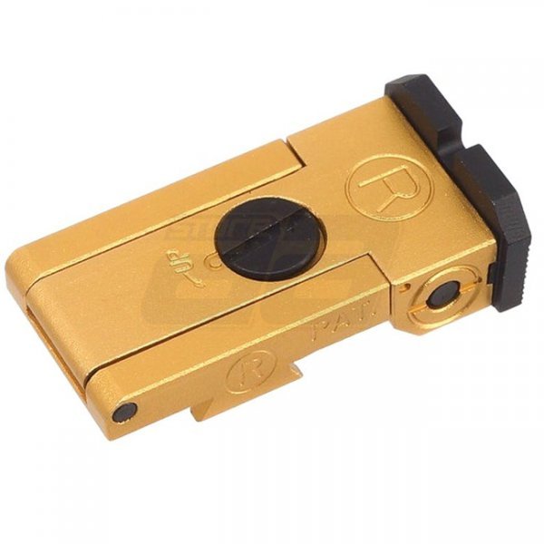5KU Marui Hi-Capa 5.1 GBB BO Style Rear Sight - Gold