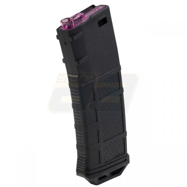 Amarok Sports M4 250rds Polymer Mid Cap AEG Magazine - Black / Magenta