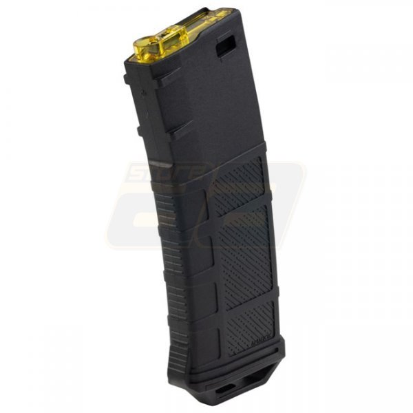 Amarok Sports M4 250rds Polymer Mid Cap AEG Magazine - Black / Yellow