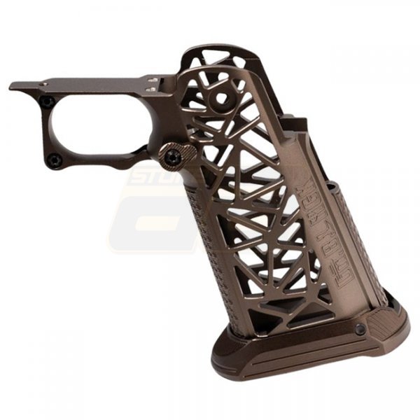 Dr.Black Marui Hi-Capa GBB Aluminum Grip Type A - Tan