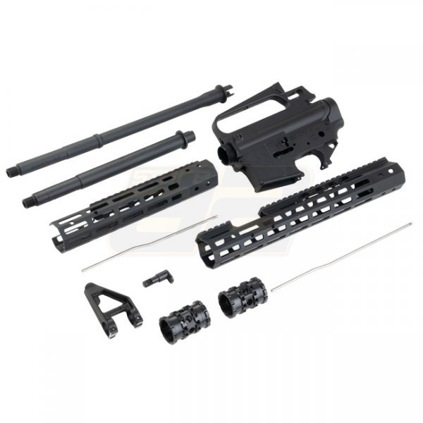 Dytac EMG Noveske Marui MWS GBBR Shorty FSP Carry Handle Kit Set Deluxe Version - Black