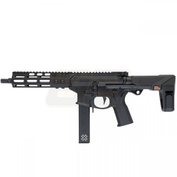 Dytac EMG Noveske Marui MWS N9 CRY BABY 8.125 Inch Gas Blow Back Rifle - Black