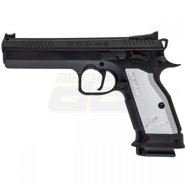 KJ Works CZ TS2 Co2 Blow Back Pistol - Black