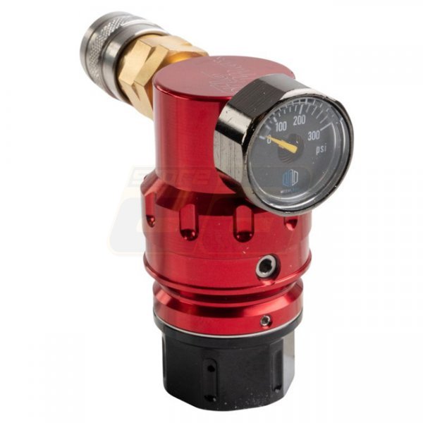 Mechlabs Nexxus Flo Max Regulator & Air Line - Red