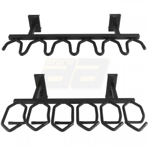 Specna Arms Wall Panel System Rifle Stand - Black