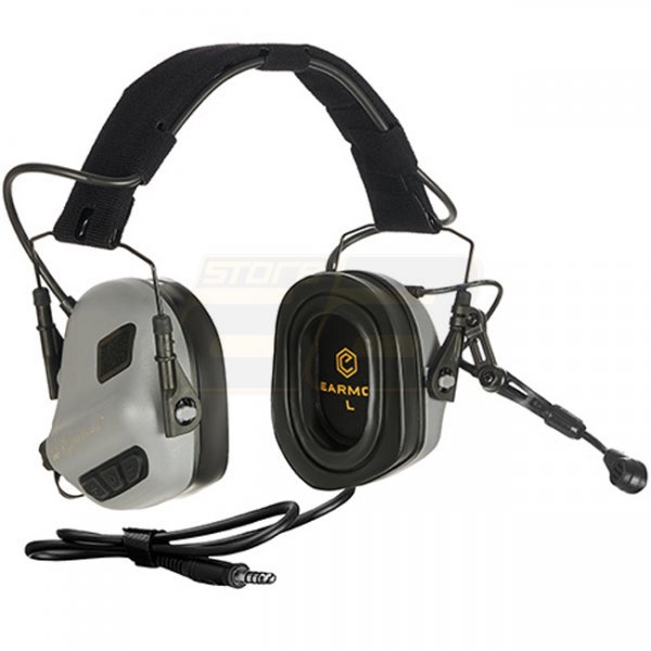 Earmor M32 PLUS Tactical Hearing Protection Ear-Muff - Grey