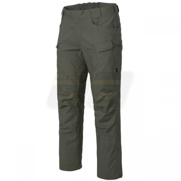 Helikon-Tex Urban Tactical Pants - PolyCotton Stretch Ripstop - Taiga Green - XL - Short