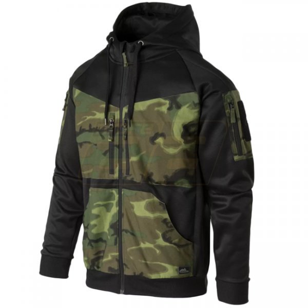 Helikon-Tex Rogue Tactical Hoodie FullZip - Black / ERDL - XS