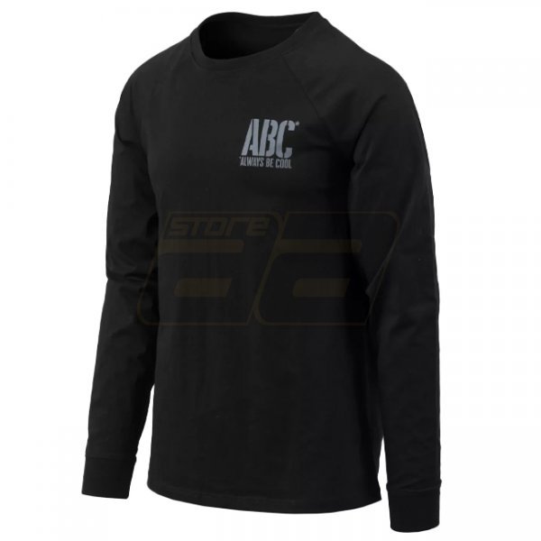 Helikon-Tex T-Shirt Long Sleeve ABC Always Be Cool - Black - XL