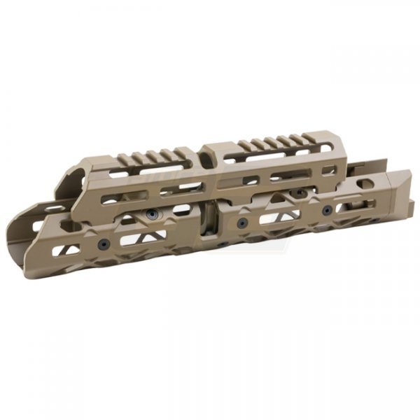 5KU Cyma AKM / AK74S / AK105 AEG 1U020B Medium Handguard - Tan