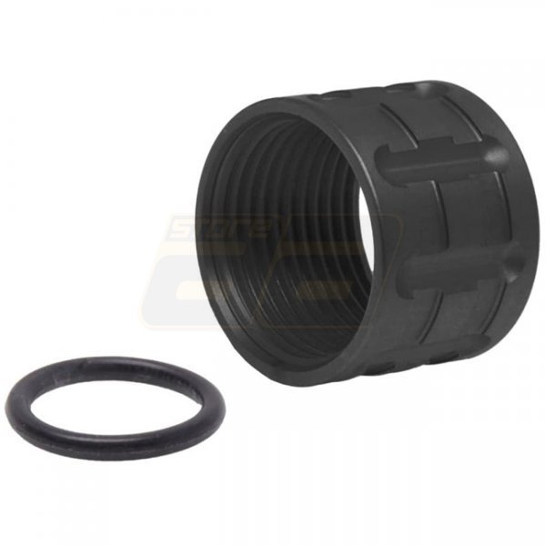 5KU TP-Pro Knurled Thread Protector 14mm CCW - Black