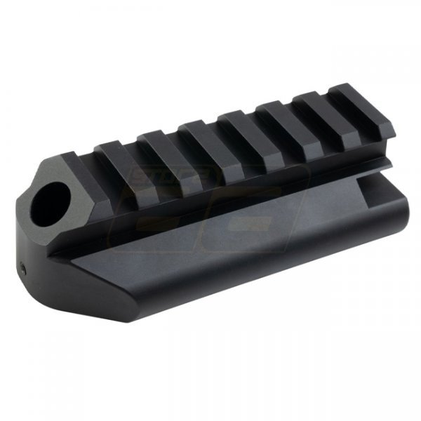 C&C Tac Cybergun GM SCAR-L MK2 MWS GBBR M1913 20mm Stock Adapter - Black