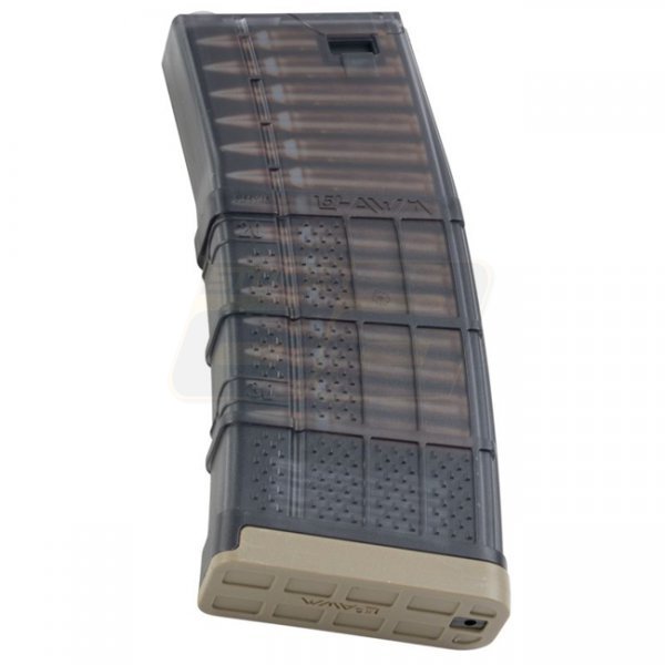 Cyma EMG Lancer Systems L5AWM 180rds AEG Magazine 556 Type - Tan