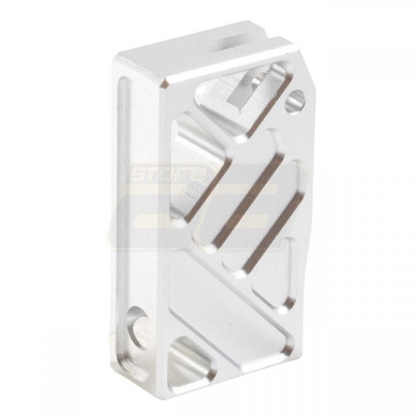 Revanchist Marui Hi-Capa GBB Flat Trigger Type H Aluminum - Silver