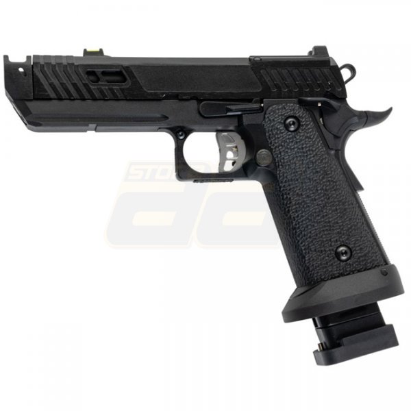 SRC Dark Viper Dual Power System Gas Blow Back Pistol - Black