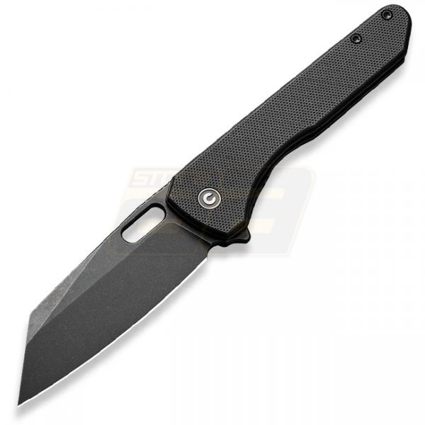 CIVIVI Nugz Flipper & Thumb Hole Knife - Black