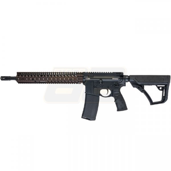 Double Eagle EMG Daniel Defense M4A1 RIS II Gas Blow Back Rifle - Dark Earth