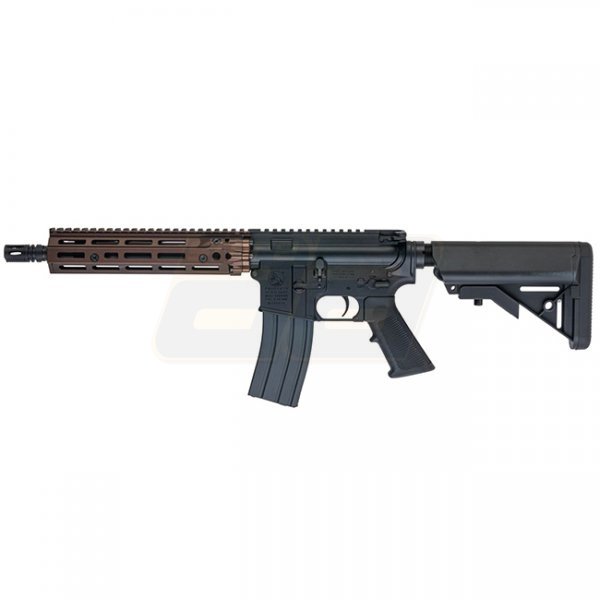 Salvo Precision DD MWS M4A1 RIS III Gas Blow Back Rifle - Dark Earth