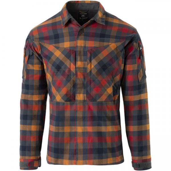 Helikon-Tex MBDU Shirt Nylon Sorona Blend - Dark Autumn Checkered - S