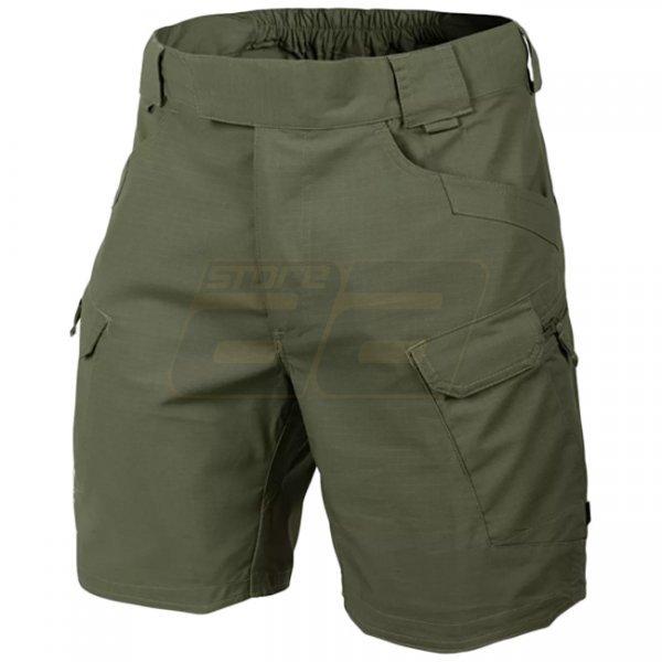 Helikon-Tex UTS Urban Tactical Shorts 8.5 PolyCotton Stretch Ripstop - Olive Green - L