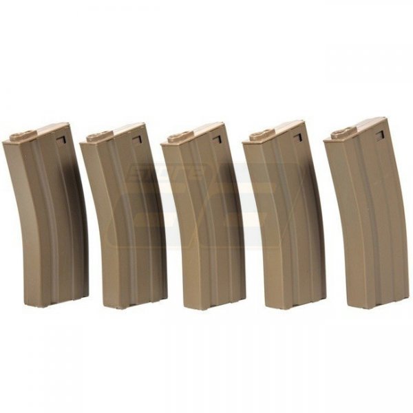 Specna Arms M4 70rds Metal Magazine Set - Tan
