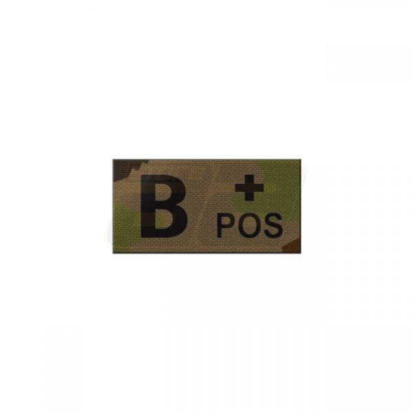 Pitchfork B POS Blood Type IR Patch - Woodland 90