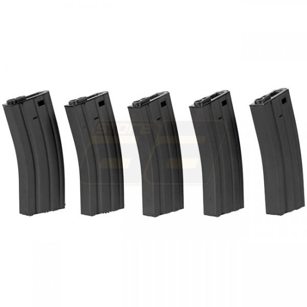 Specna Arms M4 300rds Steel Magazine Set - Black