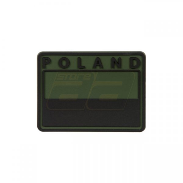 Helikon-Tex Polish Subdued Flag Patch - Olive Green