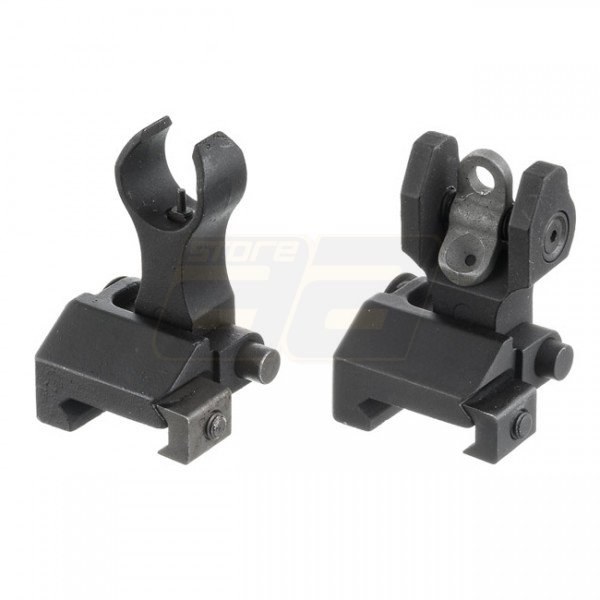 G&P Troy Style BUIS Set - Black