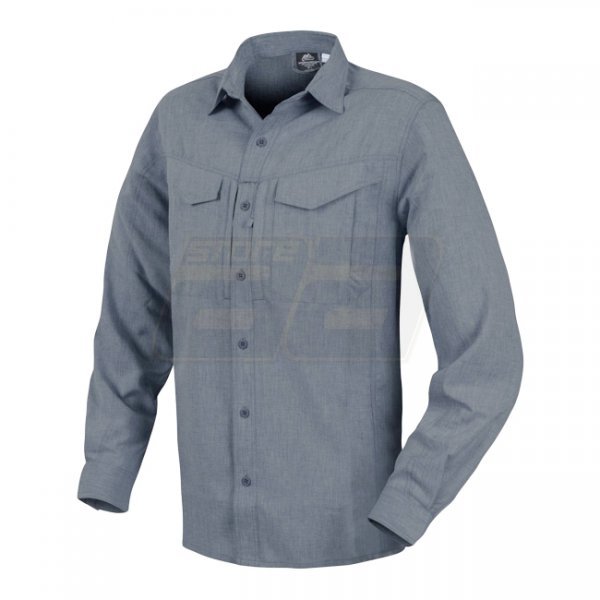 Helikon-Tex Defender Mk2 Gentleman Shirt - Melange Blue - S