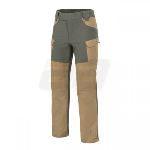 Helikon-Tex Hybrid Outback Pants Duracanvas - Coyote / Taiga Green - S - Regular