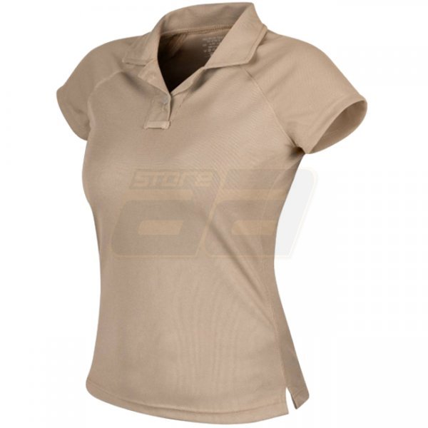 Helikon-Tex Women's UTL Polo Shirt TopCool Lite - Khaki - L