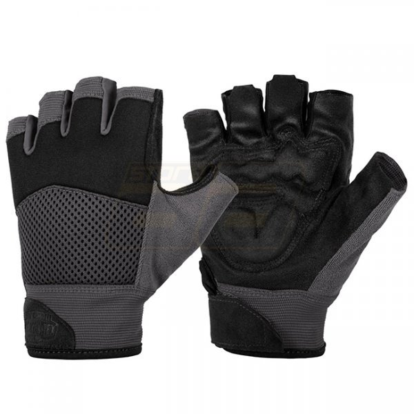 Helikon-Tex Half Finger Mk2 Gloves - Black / Shadow Grey B - 2XL