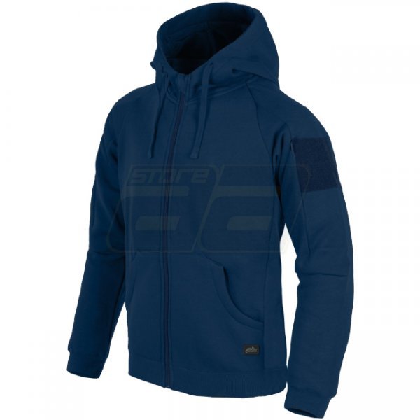 Helikon-Tex Urban Tactical Hoodie Lite FullZip - Blue - XS