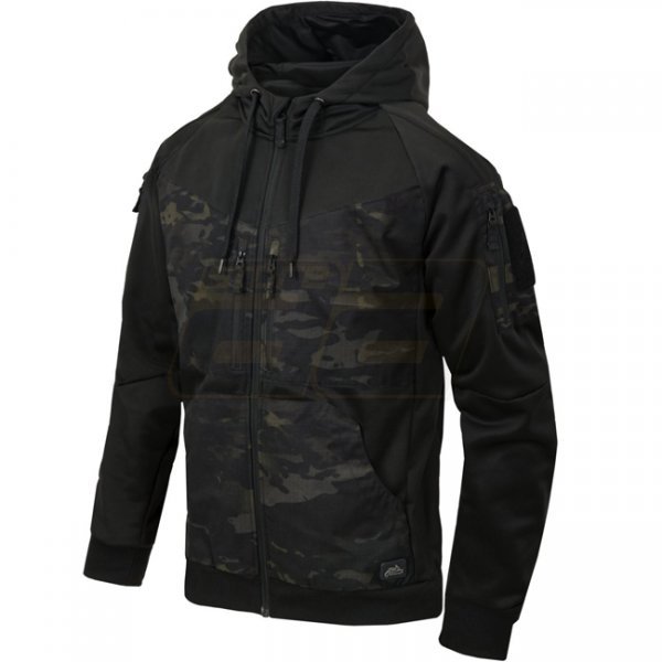 Helikon-Tex Rogue Tactical Hoodie FullZip - Black / Multicam Black - XL