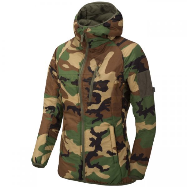 Helikon-Tex Women's Wolfhound Hoodie Jacket - US Woodland - M