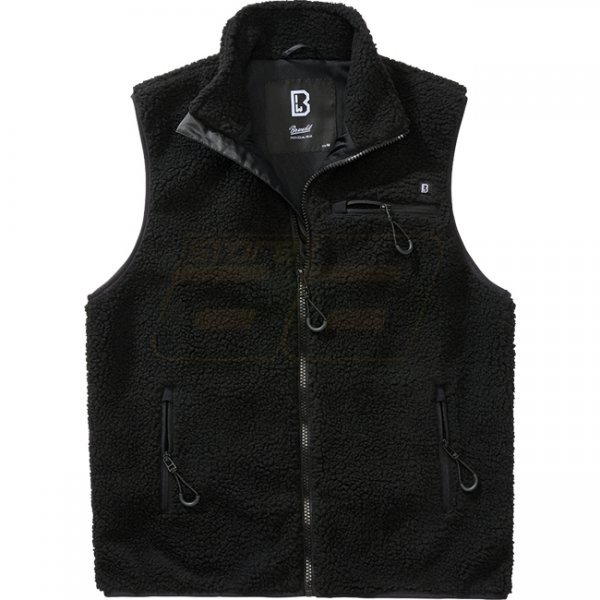 Brandit Teddyfleece Vest Men - Black - M