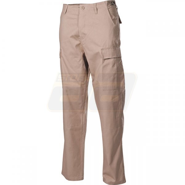 MFH BDU Combat Pants Ripstop - Khaki - M