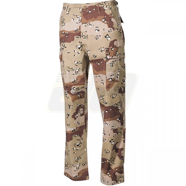 MFH BDU Combat Pants Ripstop - 6-Color Desert - M