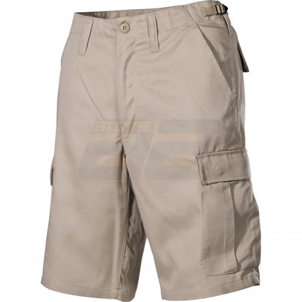 MFH BW Bermuda Shorts Side Pockets - Khaki - S