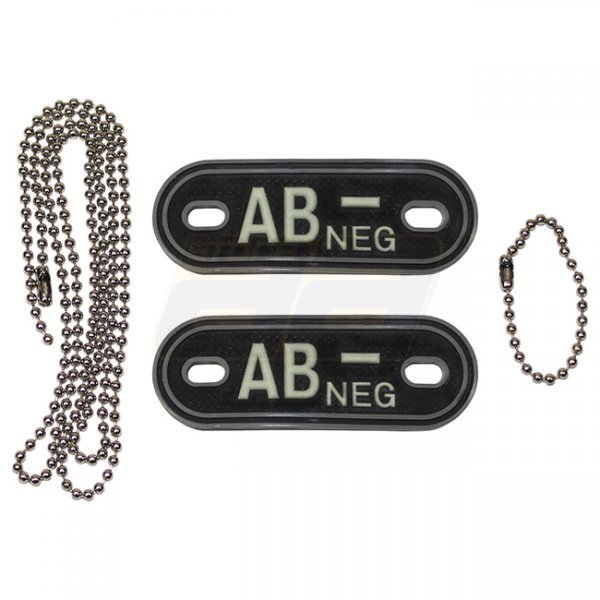 MFH Blood Group Markers & Chain AB NEG - Glow in the Dark