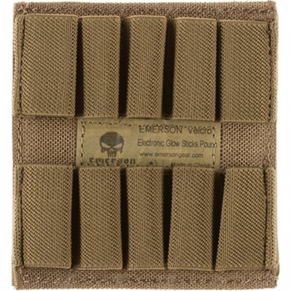 Emerson Light Stick Holder Velcro - Coyote