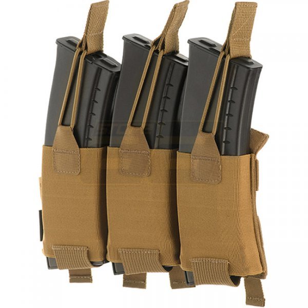 M-Tac Elastic Triple Magazine Pouch Elite - Coyote