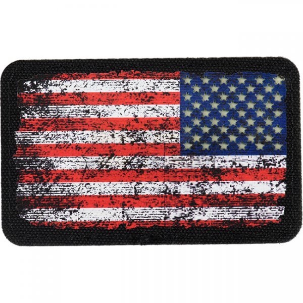 M-Tac U.S. Flag Reverse Vintage Print Patch GID - Colored