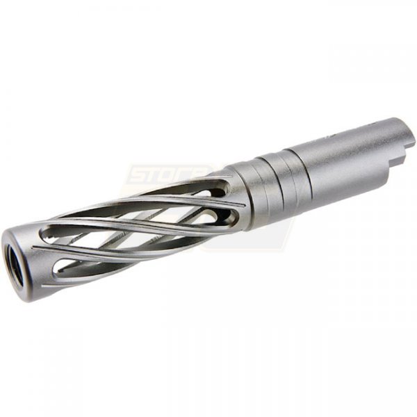 Dr.Black Marui Hi-Capa 4.3 GBB Outer Barrel Type-Dinging Aluminium - Grey