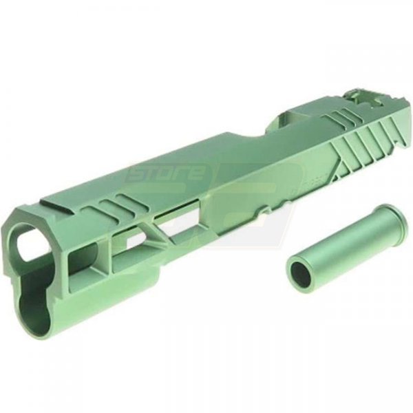 Dr.Black Marui Hi-Capa 5.1 GBB Slide Type 507 Aluminium - Green